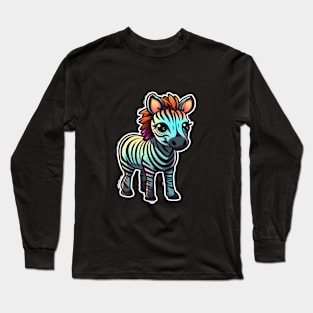 CUTE ZEBRA #1 Long Sleeve T-Shirt